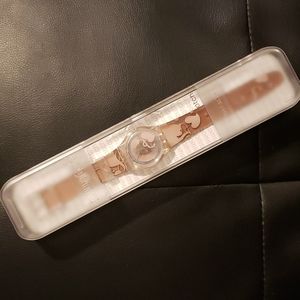 NIB PINK HEARTS SWATCH WATCH